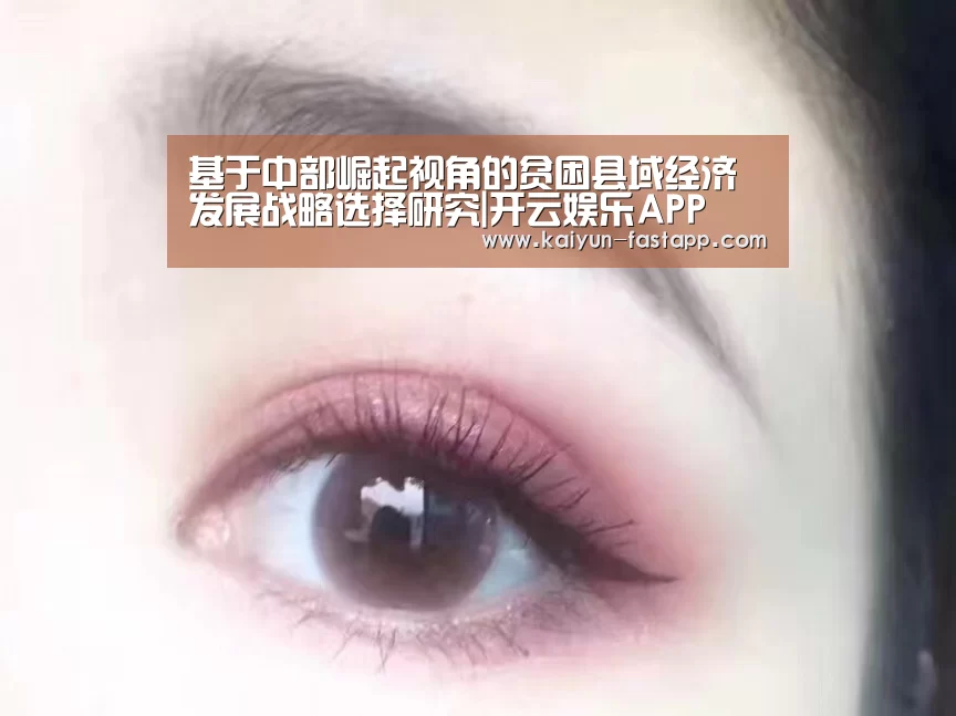 基于中部崛起视角的贫困县域经济发展战略选择研究|开云娱乐APP(图1) 开云娱乐APP